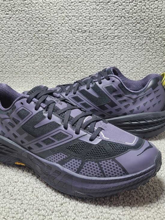 Hoka One One Speedgoat 2 Size W 11.5 M 10.5 Black Squid Ink Trail Hiking 1162710 main image 9